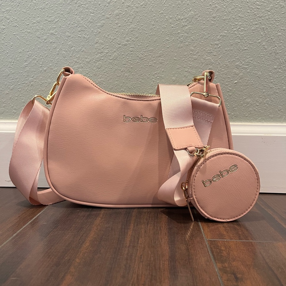 Bebe Blush Crossbody Bag with Coin Pouch